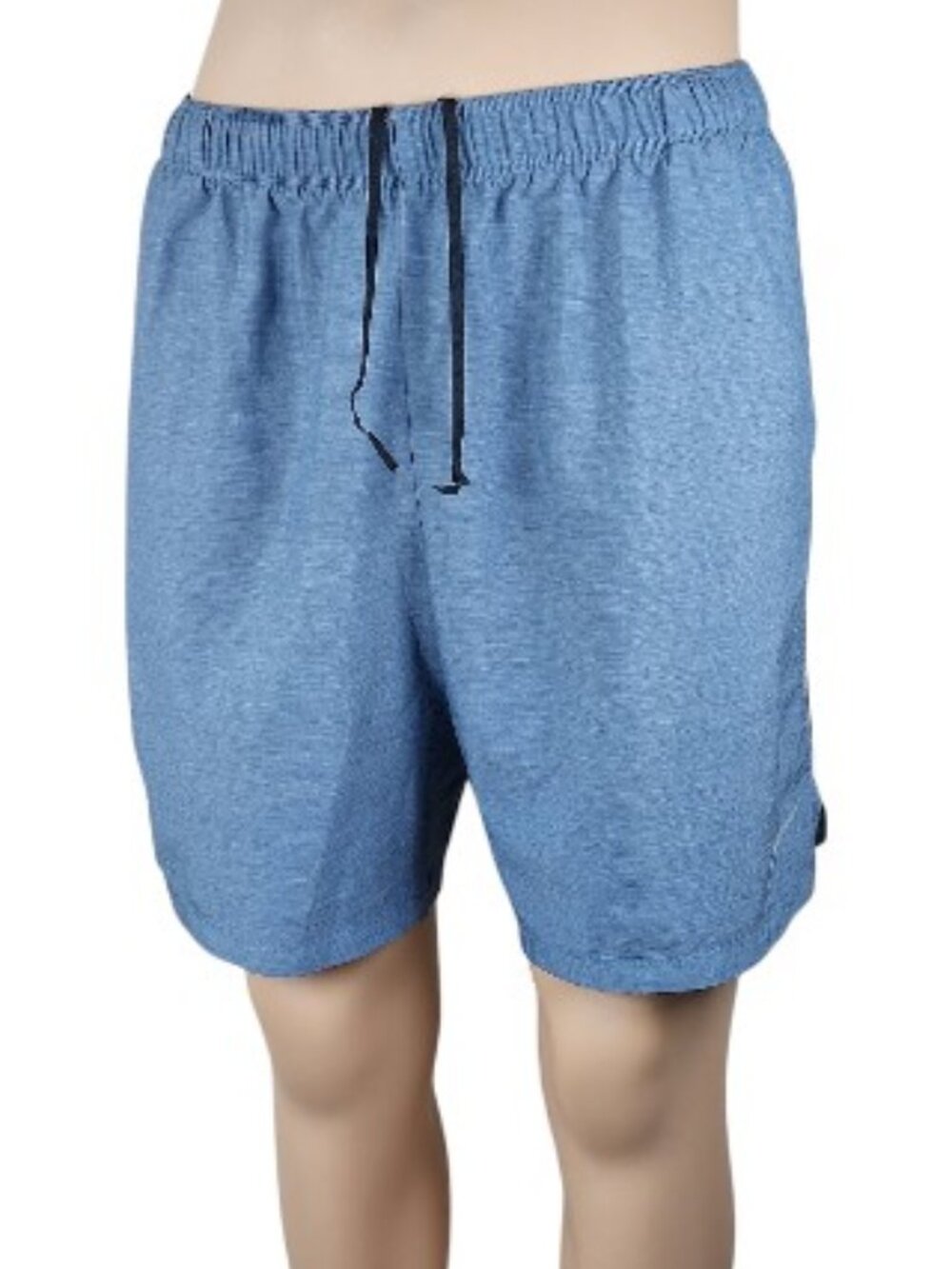 Nike Men's Gray Blue Flex Training Yoga Heather Athletic Shorts Size XL